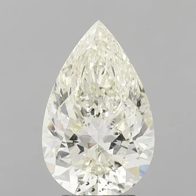 3.02ct Pear Natural Diamond (Colour L, Clarity SI2, Cut VG, IGI Certified)