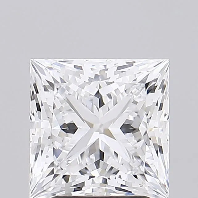 3.02ct Princess Lab Grown Diamond (Colour D, Clarity FL, IGI Certified)