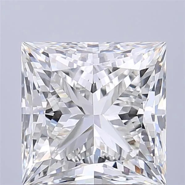 3.02ct Princess Lab Grown Diamond (Colour E, Clarity IF, IGI Certified)