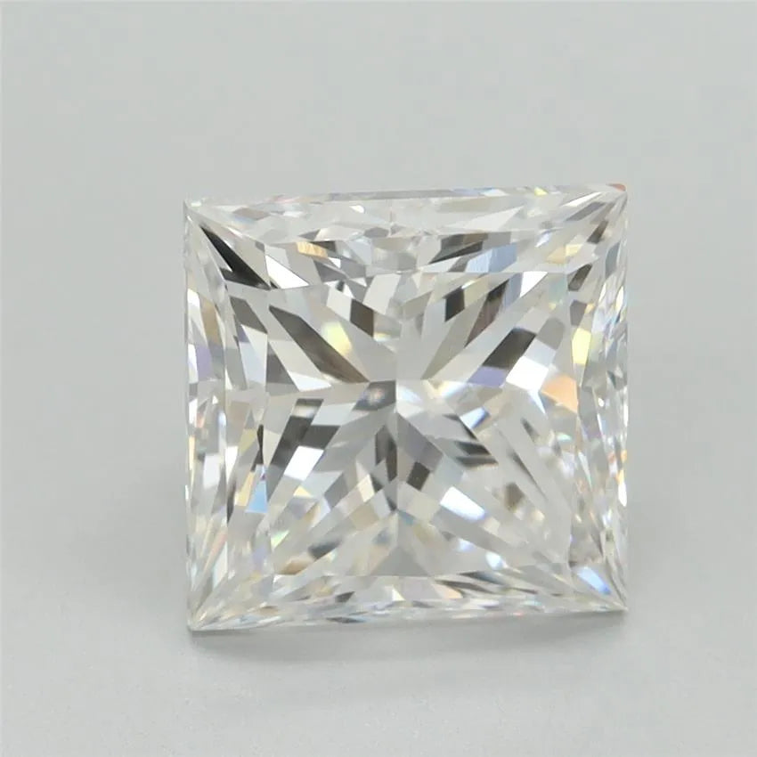 3.02ct Princess Lab Grown Diamond (Colour E, Clarity VVS1, IGI Certified)