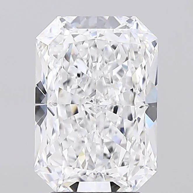 3.02ct Radiant Lab Grown Diamond (Colour D, Clarity FL, Cut EX, IGI Certified)