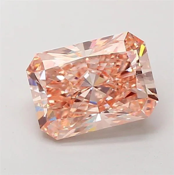 3.02ct Radiant Lab Grown Diamond (Colour Fancy Intense Pink, Clarity VS2, IGI Certified)