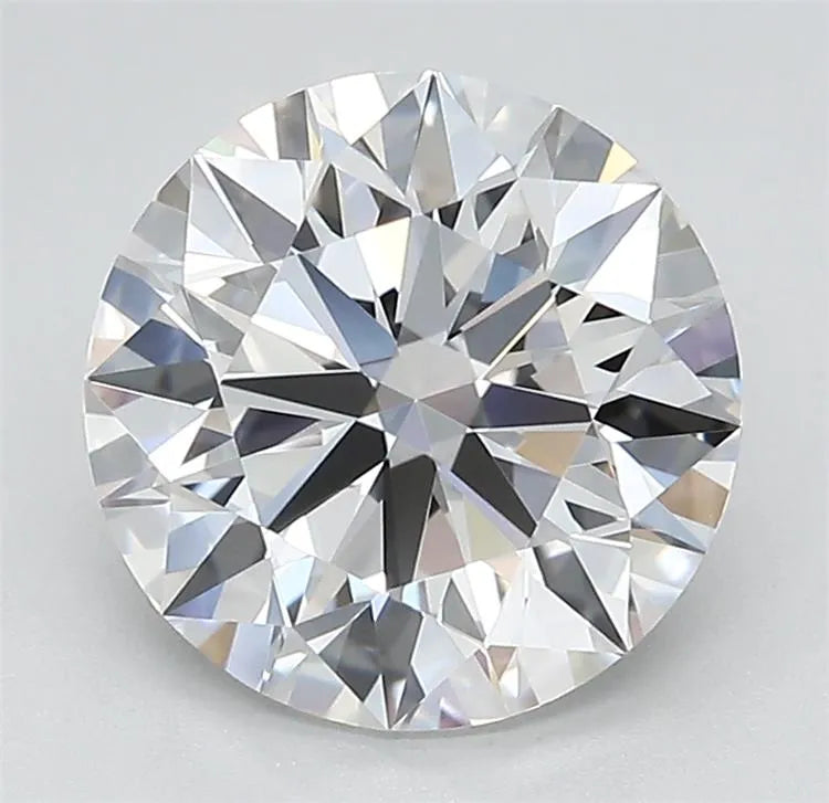 3.02ct Round Lab Grown Diamond (Colour D, Clarity IF, Cut ID, IGI Certified)