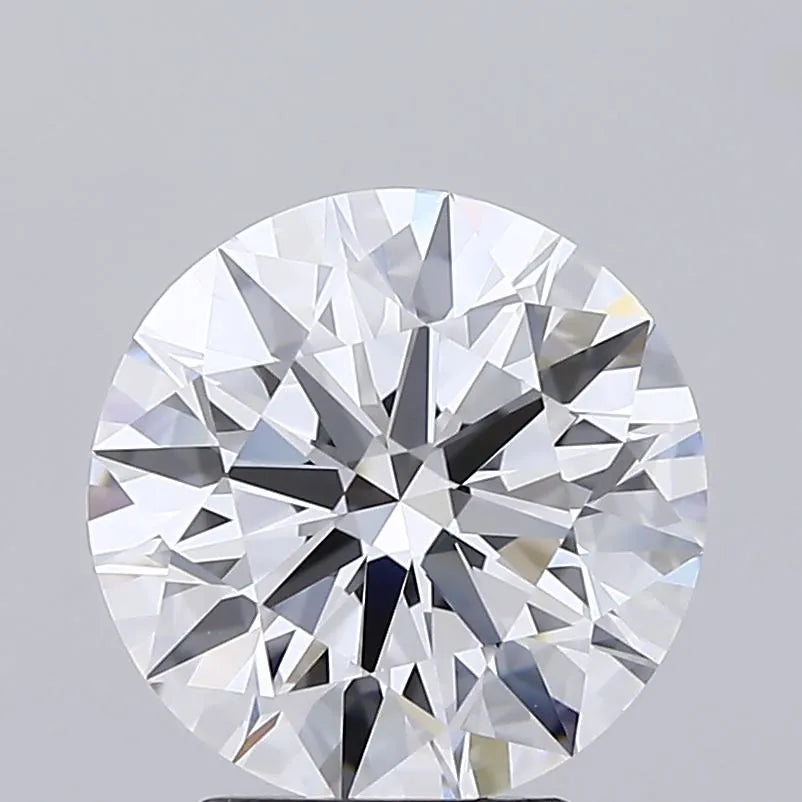 3.02ct Round Lab Grown Diamond (Colour D, Clarity IF, Cut ID, IGI Certified)