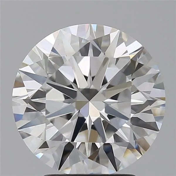 3.02ct Round Lab Grown Diamond (Colour D, Clarity VVS2, Cut EX, IGI Certified)