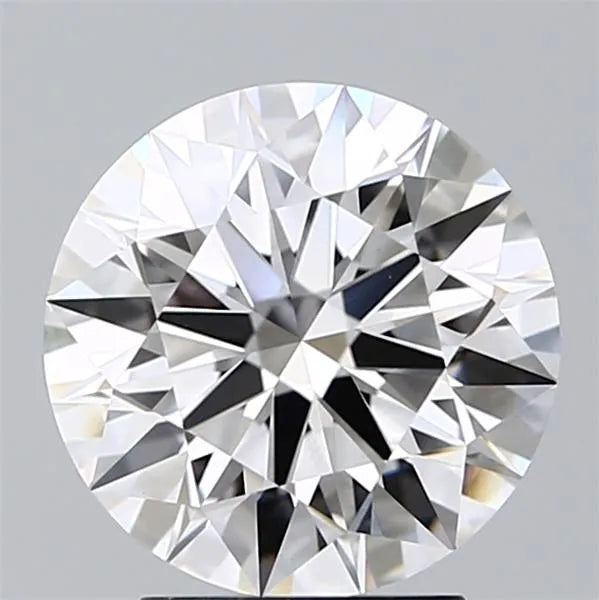 3.02ct Round Lab Grown Diamond (Colour D, Clarity VVS2, Cut ID, IGI Certified)
