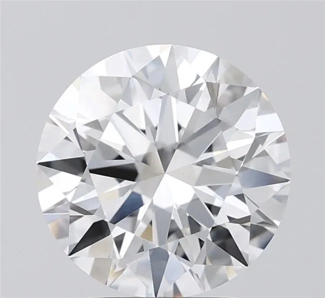 3.02ct Round Lab Grown Diamond (Colour F, Clarity VVS2, Cut ID, IGI Certified)
