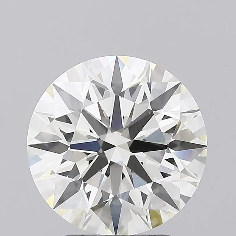 3.02ct Round Lab Grown Diamond (Colour J, Clarity VS1, Cut EX, IGI Certified)