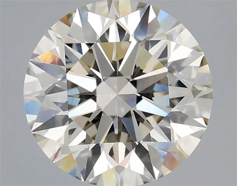 3.02ct Round Lab Grown Diamond (Colour J, Clarity VVS2, Cut EX, IGI Certified)