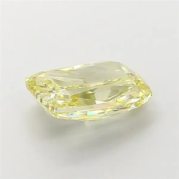 3.03ct Cushion modified Lab Grown Diamond (Colour Fancy Yellow, Clarity VS2, IGI Certified)