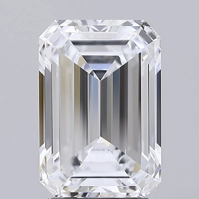 3.03ct Emerald Lab Grown Diamond (Colour E, Clarity VVS1, IGI Certified)