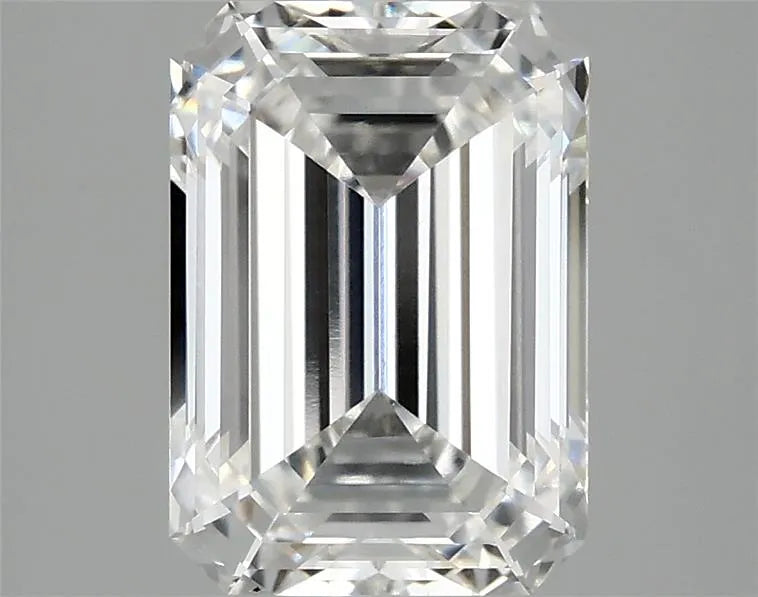 3.03ct Emerald Lab Grown Diamond (Colour F, Clarity VS1, IGI Certified)