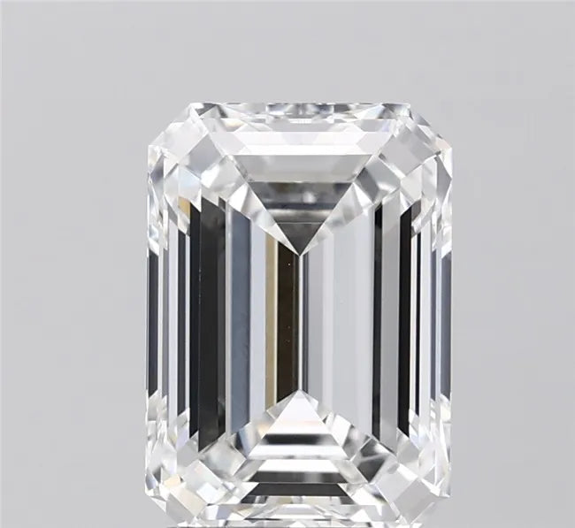 3.03ct Emerald Lab Grown Diamond (Colour F, Clarity VVS2, IGI Certified)