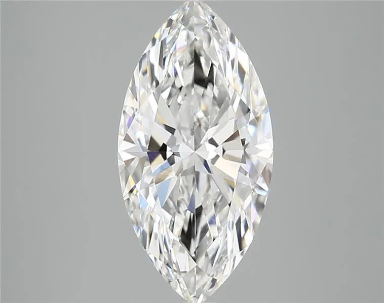 3.03ct Marquise Lab Grown Diamond (Colour E, Clarity VVS2, IGI Certified)