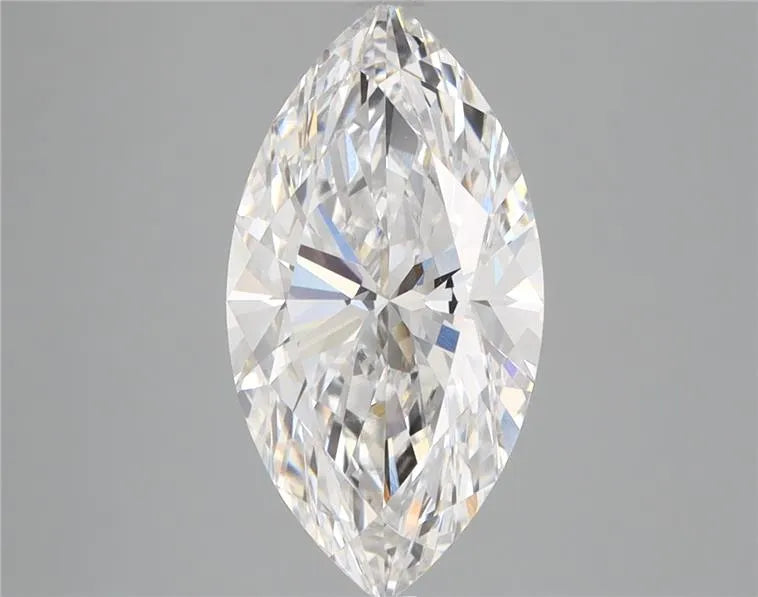 3.03ct Marquise Lab Grown Diamond (Colour E, Clarity VVS2, IGI Certified)