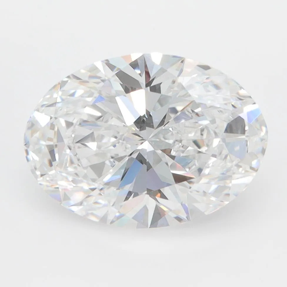 3.03ct Oval Lab Grown Diamond (Colour D, Clarity IF, IGI Certified)