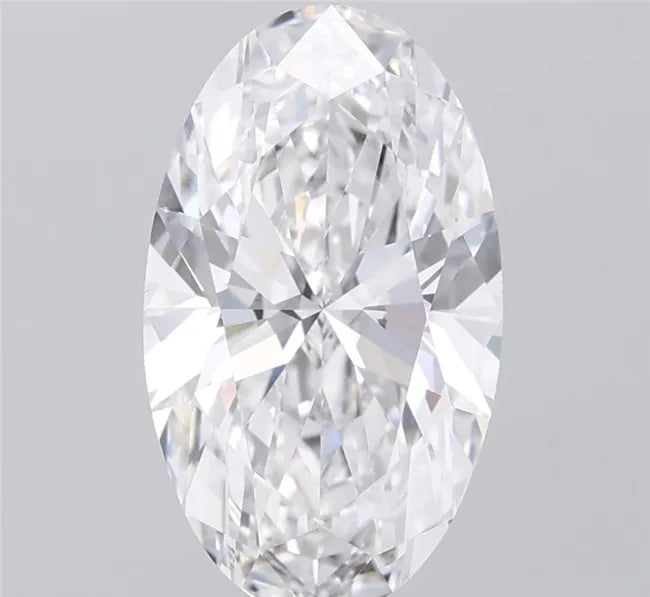 3.03ct Oval Lab Grown Diamond (Colour D, Clarity VS1, IGI Certified)