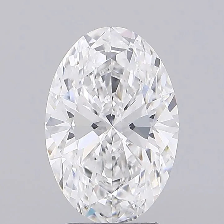 3.03ct Oval Lab Grown Diamond (Colour D, Clarity VVS1, IGI Certified)