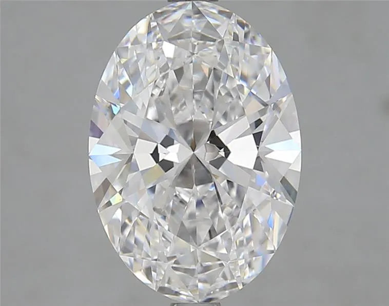 3.03ct Oval Lab Grown Diamond (Colour D, Clarity VVS1, IGI Certified)