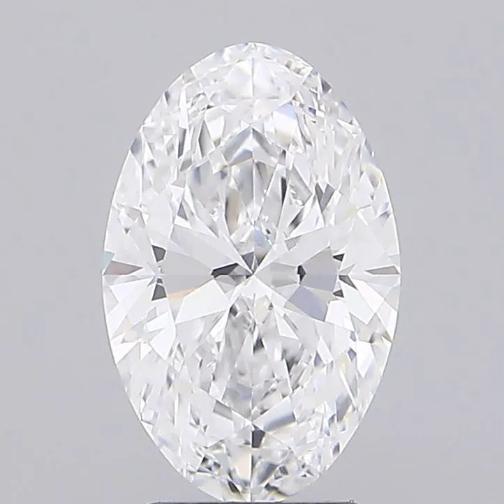 3.03ct Oval Lab Grown Diamond (Colour D, Clarity VVS1, IGI Certified)