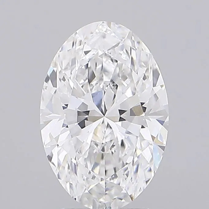 3.03ct Oval Lab Grown Diamond (Colour D, Clarity VVS1, IGI Certified)