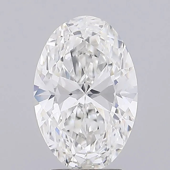 3.03ct Oval Lab Grown Diamond (Colour E, Clarity IF, IGI Certified)