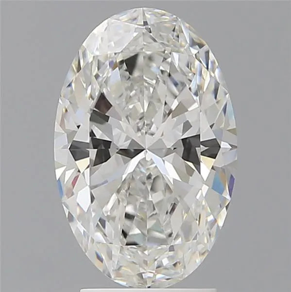 3.03ct Oval Lab Grown Diamond (Colour E, Clarity VVS2, IGI Certified)
