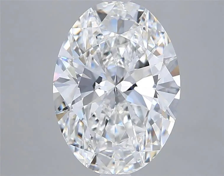 3.03ct Oval Lab Grown Diamond (Colour E, Clarity VVS2, IGI Certified)
