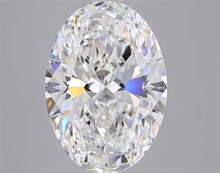 3.03ct Oval Lab Grown Diamond (Colour F, Clarity VVS1, IGI Certified)