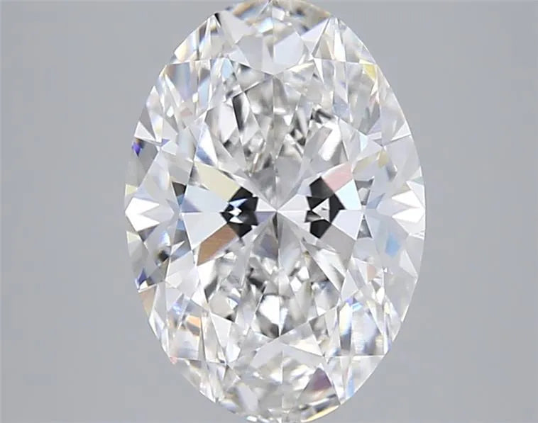 3.03ct Oval Lab Grown Diamond (Colour G, Clarity VVS2, IGI Certified)