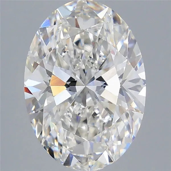 3.03ct Oval Lab Grown Diamond (Colour G, Clarity VVS2, IGI Certified)
