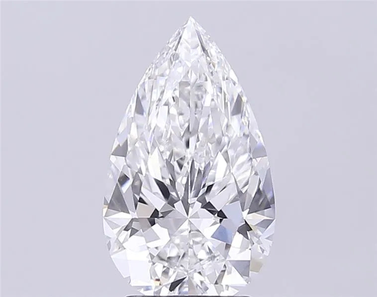 3.03ct Pear Lab Grown Diamond (Colour E, Clarity VVS1, IGI Certified)