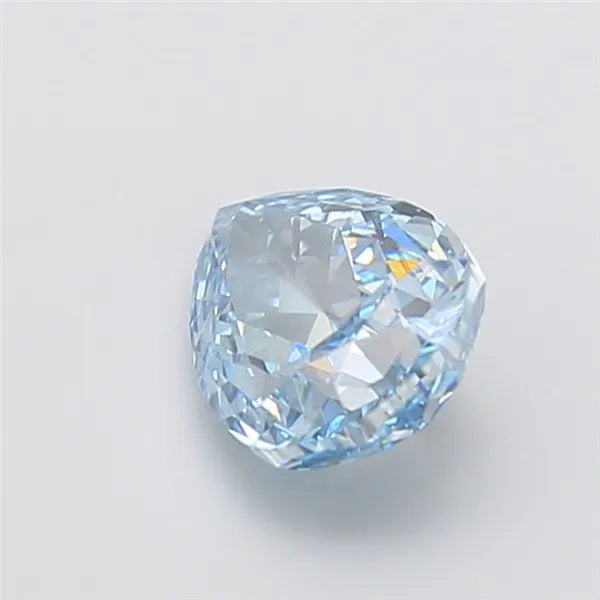 3.03ct Pear Lab Grown Diamond (Colour Fancy Vivid Blue, Clarity VS1, IGI Certified)