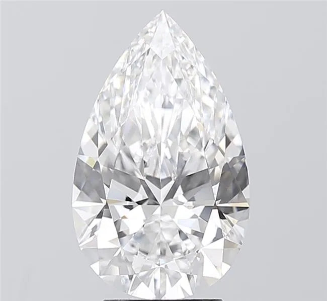 3.03ct Pear Lab Grown Diamond (Colour G, Clarity VVS2, IGI Certified)