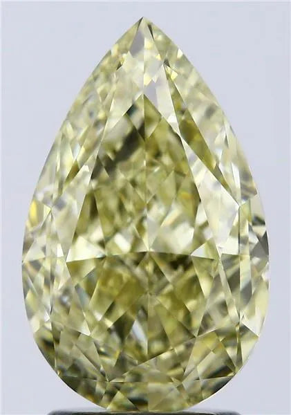 3.03ct Pear Natural Diamond (Colour Fancy Brownish Yellow, Clarity VS1, GIA Certified)