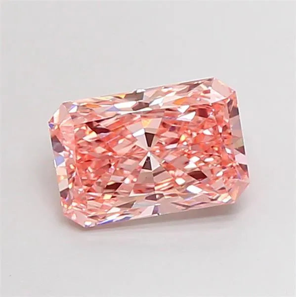 3.03ct Radiant Lab Grown Diamond (Colour Fancy Vivid Pink, Clarity VS1, IGI Certified)