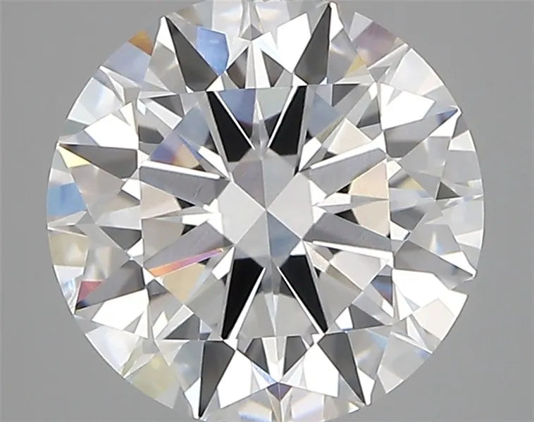 3.03ct Round Lab Grown Diamond (Colour D, Clarity VVS1, Cut EX, IGI Certified)