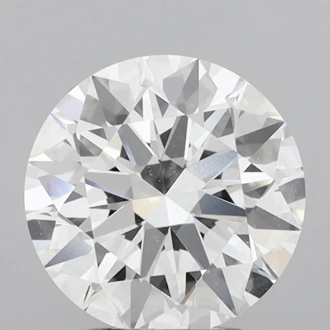 3.03ct Round Lab Grown Diamond (Colour E, Clarity VVS2, Cut ID, IGI Certified)