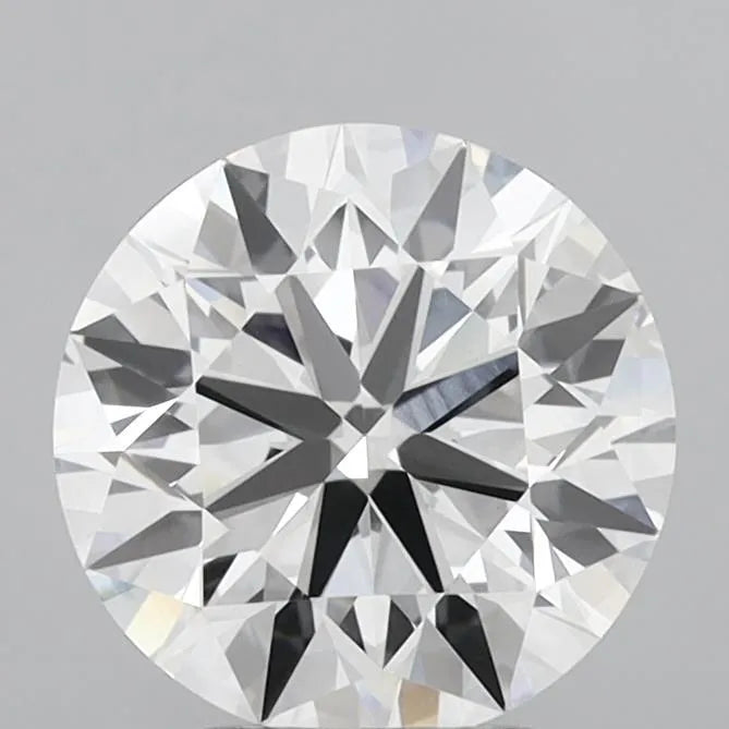 3.03ct Round Lab Grown Diamond (Colour E, Clarity VVS2, Cut ID, IGI Certified)