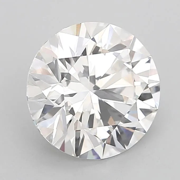 3.03ct Round Lab Grown Diamond (Colour F, Clarity VVS2, Cut ID, IGI Certified)