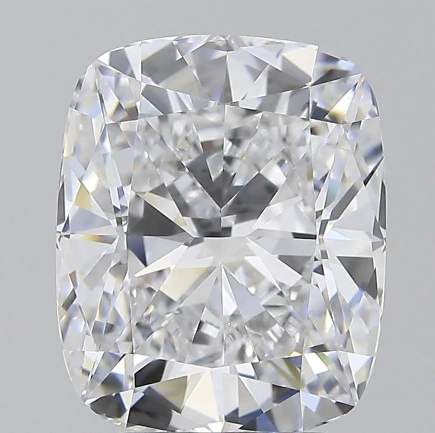 3.04ct Cushion modified Lab Grown Diamond (Colour D, Clarity IF, IGI Certified)