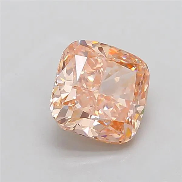 3.04ct Cushion modified Lab Grown Diamond (Colour Fancy Intense Brown Pink, Clarity VS1, IGI Certified)
