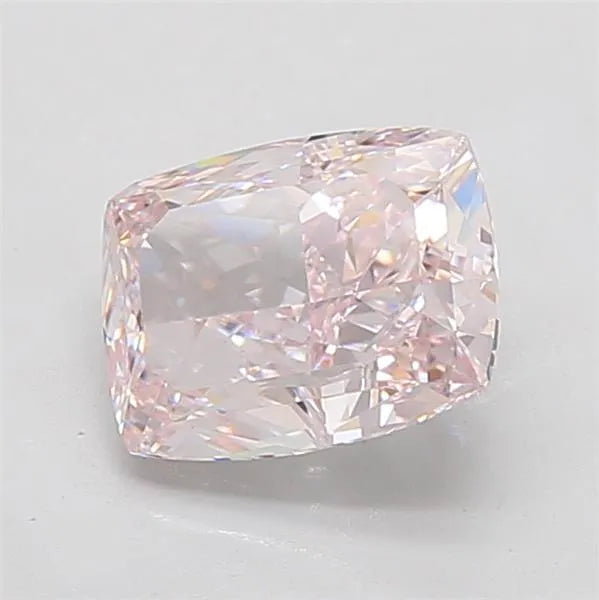 3.04ct Cushion modified Lab Grown Diamond (Colour Fancy Light Pink, Clarity VVS2, IGI Certified)