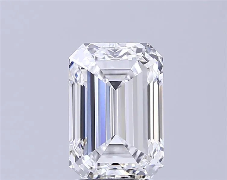 3.04ct Emerald Lab Grown Diamond (Colour D, Clarity VVS2, IGI Certified)