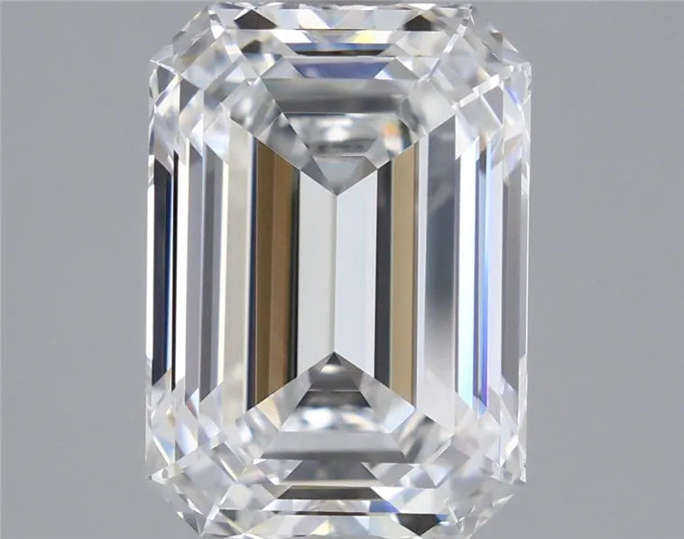 3.04ct Emerald Lab Grown Diamond (Colour E, Clarity IF, IGI Certified)