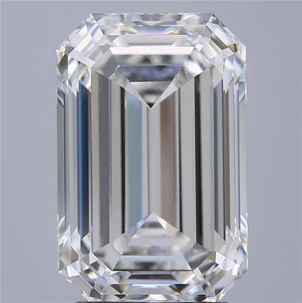 3.04ct Emerald Lab Grown Diamond (Colour E, Clarity VVS1, IGI Certified)