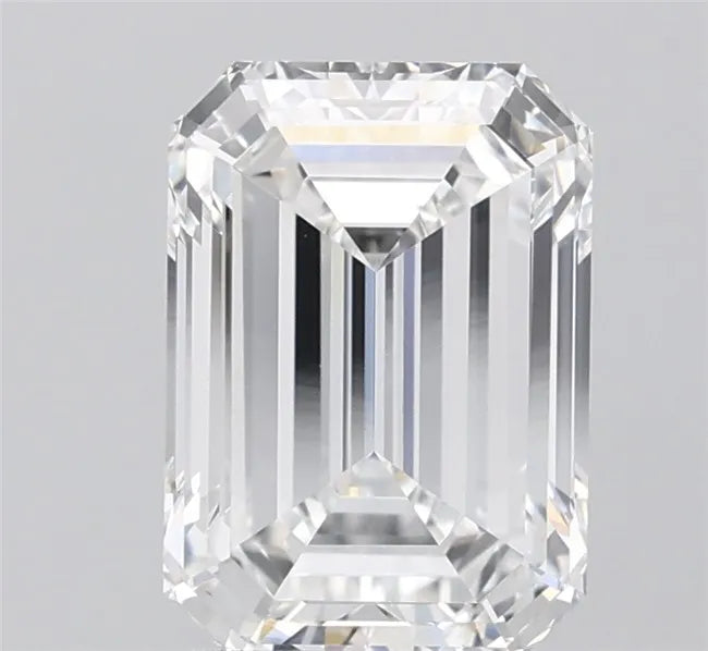 3.04ct Emerald Lab Grown Diamond (Colour F, Clarity VVS2, IGI Certified)