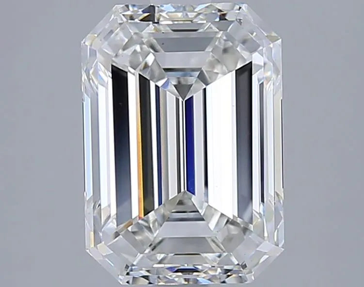 3.04ct Emerald Lab Grown Diamond (Colour G, Clarity VS1, IGI Certified)