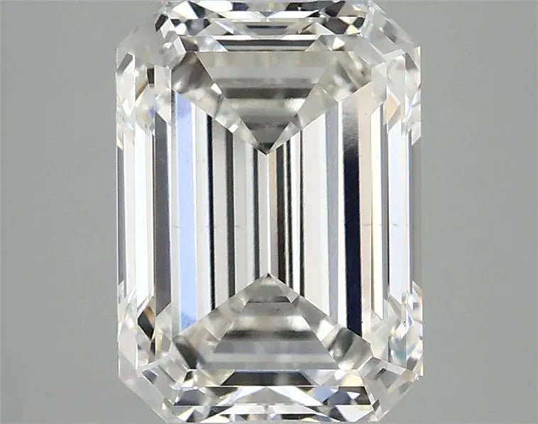 3.04ct Emerald Lab Grown Diamond (Colour G, Clarity VS1, IGI Certified)