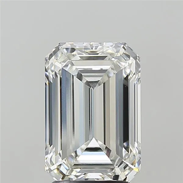 3.04ct Emerald Lab Grown Diamond (Colour G, Clarity VVS2, IGI Certified)